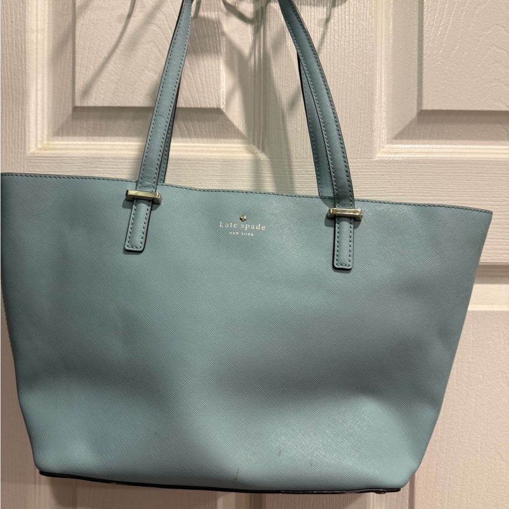 Kate Spade Light Blue Tote Bag